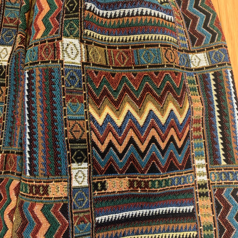 Multicolor Geometric Pattern Dress - Picture 3 of 3